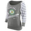 Oakland Athletics Women's Cooperstown Collection Gym Vintage Sweatshirt - Gray
