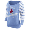 St. Louis Cardinals Women's Cooperstown Collection Gym Vintage Sweatshirt - Light Blue