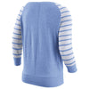 St. Louis Cardinals Women's Cooperstown Collection Gym Vintage Sweatshirt - Light Blue