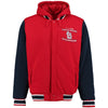 St. Louis Cardinals JH Design World Series Champions Commemorative Reversible Jacket - Red/Navy