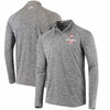 Atlanta Braves Under Armour Tech Quarter-Zip Performance Pullover - Charcoal