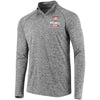 Atlanta Braves Under Armour Tech Quarter-Zip Performance Pullover - Charcoal
