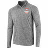Miami Marlins Under Armour Tech Quarter-Zip Performance Pullover - Charcoal