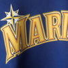 Seattle Mariners Majestic Wordmark Hoodie - Royal