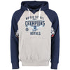 Kansas City Royals G-III Sports by Carl Banks 2015 World Series Motions Pullover Hoodie - Gray/Navy