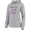 Texas Rangers Women's 2015 Local Playoff Pullover Hoodie - Gray