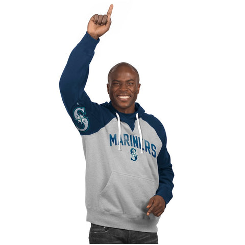 Seattle Mariners Hands High Hoodie - Gray