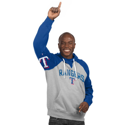 Texas Rangers Hands High Hoodie - Gray
