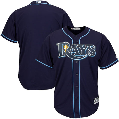 Tampa Bay Rays Majestic Big & Tall Cool Base Team Jersey - Navy