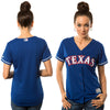 Texas Rangers Majestic Women's Alternate Cool Base Replica Team Jersey
