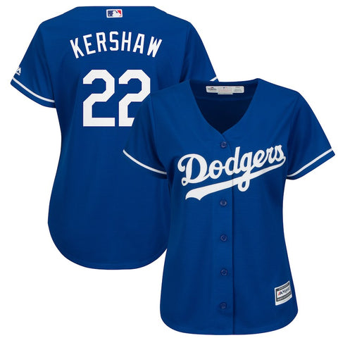 Los Angeles Dodgers Majestic Fashion Women's Cool Base Player Jersey