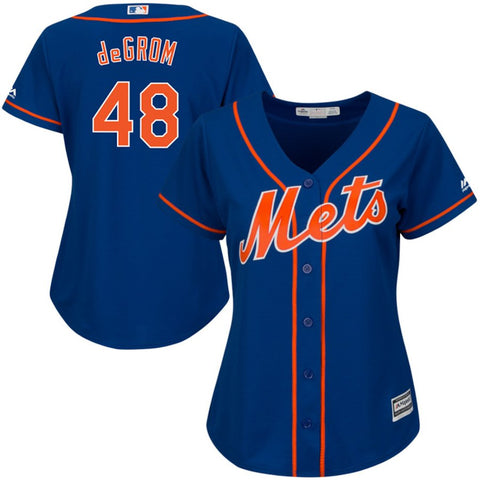 New York Mets Majestic Women's Cool Base Player Jersey