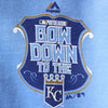 Kansas City Royals Majestic Threads Women's 2015 League Champions Pullover Hoodie - Royal