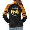 Pittsburgh Pirates G-III Sports by Carl Banks Women's Baseline Track Jacket - Black