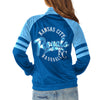 Kansas City Royals G-III Sports by Carl Banks Women's Baseline Track Jacket - Royal