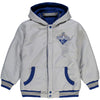 Kansas City Royals Youth JH Design 2015 World Series Champions Fleece Jacket - Royal/Gray