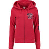 Washington Nationals 5th & Ocean by New Era Women's Full-Zip Hoodie - Red