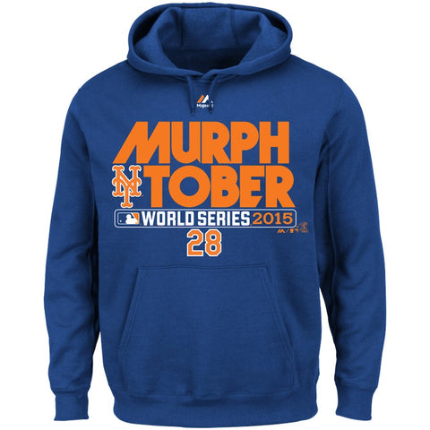 New York Mets Majestic Murphtober Hoodie - Royal