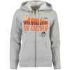 Houston Astros Majestic Women's Division Championship Is Ours Full-Zip Hoodie - Gray