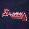 Atlanta Braves Columbia Crosslight II Omni-Heat Half-Zip Jacket - Navy