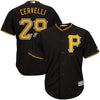 Pittsburgh Pirates Francisco Cervelli Majestic Official Cool Base Player Jersey