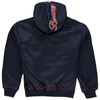 Atlanta Braves Stitches Youth Jumbo Pullover Hoodie - Navy