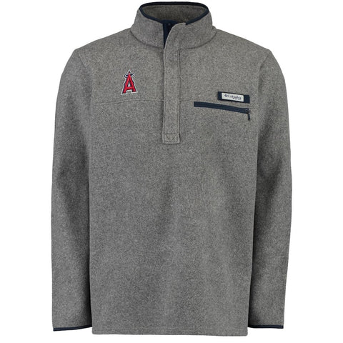Los Angeles Angels Columbia Harborside Jacket - Charcoal