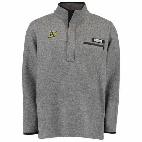 Oakland Athletics Columbia Harborside Jacket - Charcoal