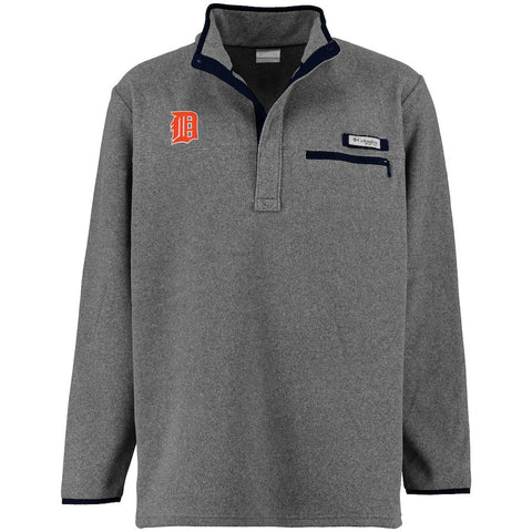 Detroit Tigers Columbia Harborside Jacket - Charcoal