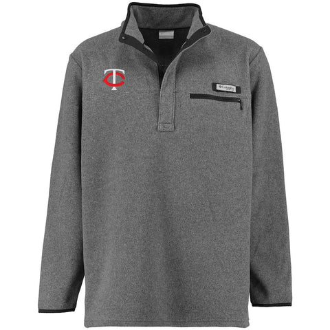 Minnesota Twins Columbia Harborside Jacket - Charcoal