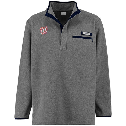 Washington Nationals Columbia Harborside Jacket - Charcoal