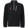 Los Angeles Angels Columbia Crosslight II Omni-Heat Half-Zip Jacket - Charcoal