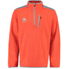Miami Marlins Columbia Crosslight II Omni-Heat Half-Zip Jacket - Orange