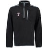 Texas Rangers Columbia Crosslight II Omni-Heat Half-Zip Jacket - Charcoal