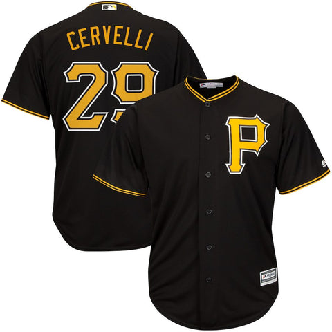 Pittsburgh Pirates Francisco Cervelli Majestic Official Cool Base Player Jersey