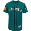 Seattle Mariners Majestic Alternate 2016 Spring Training Flex Base Authentic Collection Team Jersey - Green