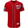 Washington Nationals Majestic Alternate 2016 Spring Training Flex Base Authentic Collection Team Jersey - Scarlet