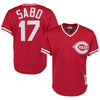 Chris Sabo Cincinnati Reds Mitchell & Ness Cooperstown Mesh Batting Practice Jersey - Red