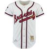 Tom Glavine Atlanta Braves Mitchell & Ness Throwback Authentic Jersey - White