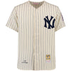Joe DiMaggio New York Yankees Mitchell & Ness Throwback Authentic Jersey - Cream