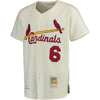 Stan Musial St. Louis Cardinals Mitchell & Ness Authentic Jersey - Cream