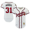 Greg Maddux Atlanta Braves Mitchell & Ness Throwback Authentic Jersey - White