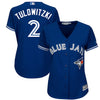 Troy Tulowitzki Toronto Blue Jays Majestic Women's Cool Base Player Jersey