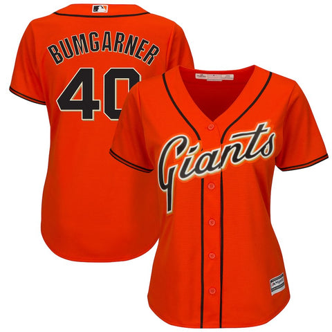 Madison Bumgarner San Francisco Giants Majestic Women's Alternate Cool Base Player Jersey