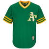 Oakland Athletics Majestic Big & Tall Cooperstown Cool Base Jersey - Green