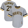 Roberto Clemente Pittsburgh Pirates Majestic Big & Tall Cooperstown Cool Base Player Jersey - Gray