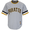 Roberto Clemente Pittsburgh Pirates Majestic Big & Tall Cooperstown Cool Base Player Jersey - Gray