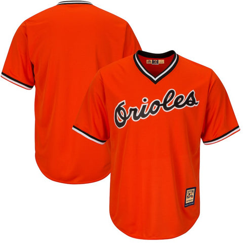 Baltimore Orioles Majestic Big & Tall Cooperstown Cool Base Team Jersey - Orange