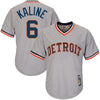 Al Kaline Detroit Tigers Majestic Big & Tall Cooperstown Cool Base Player Jersey - Gray