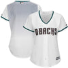 Arizona Diamondbacks Majestic Women's Cool Base Jersey - White/Teal